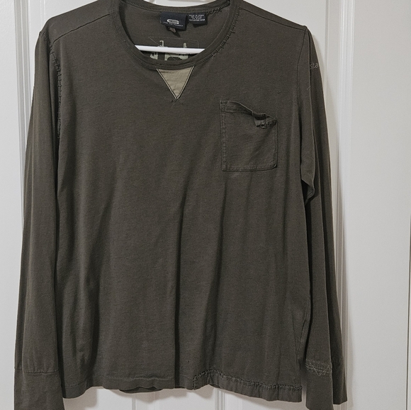 G-star raw men's Medium long sleeve green t shirt - Picture 1 of 12